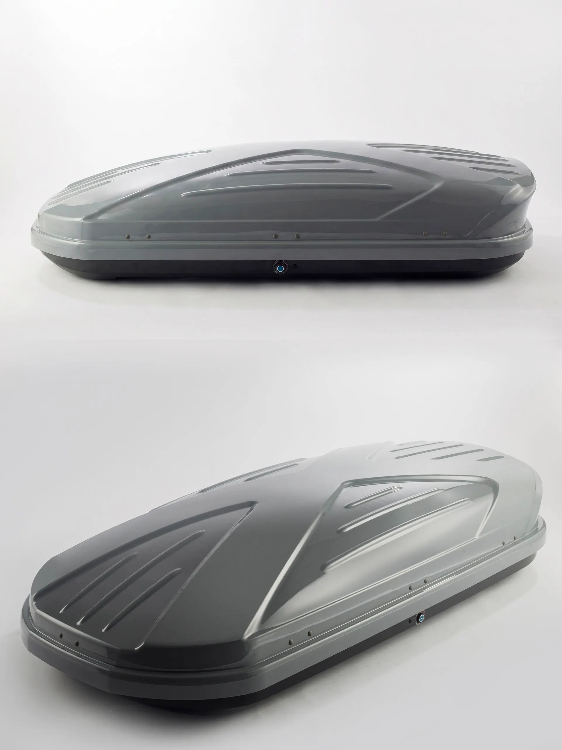 Автобокс SharkBox Jaws 173, серый глянец — 450 л