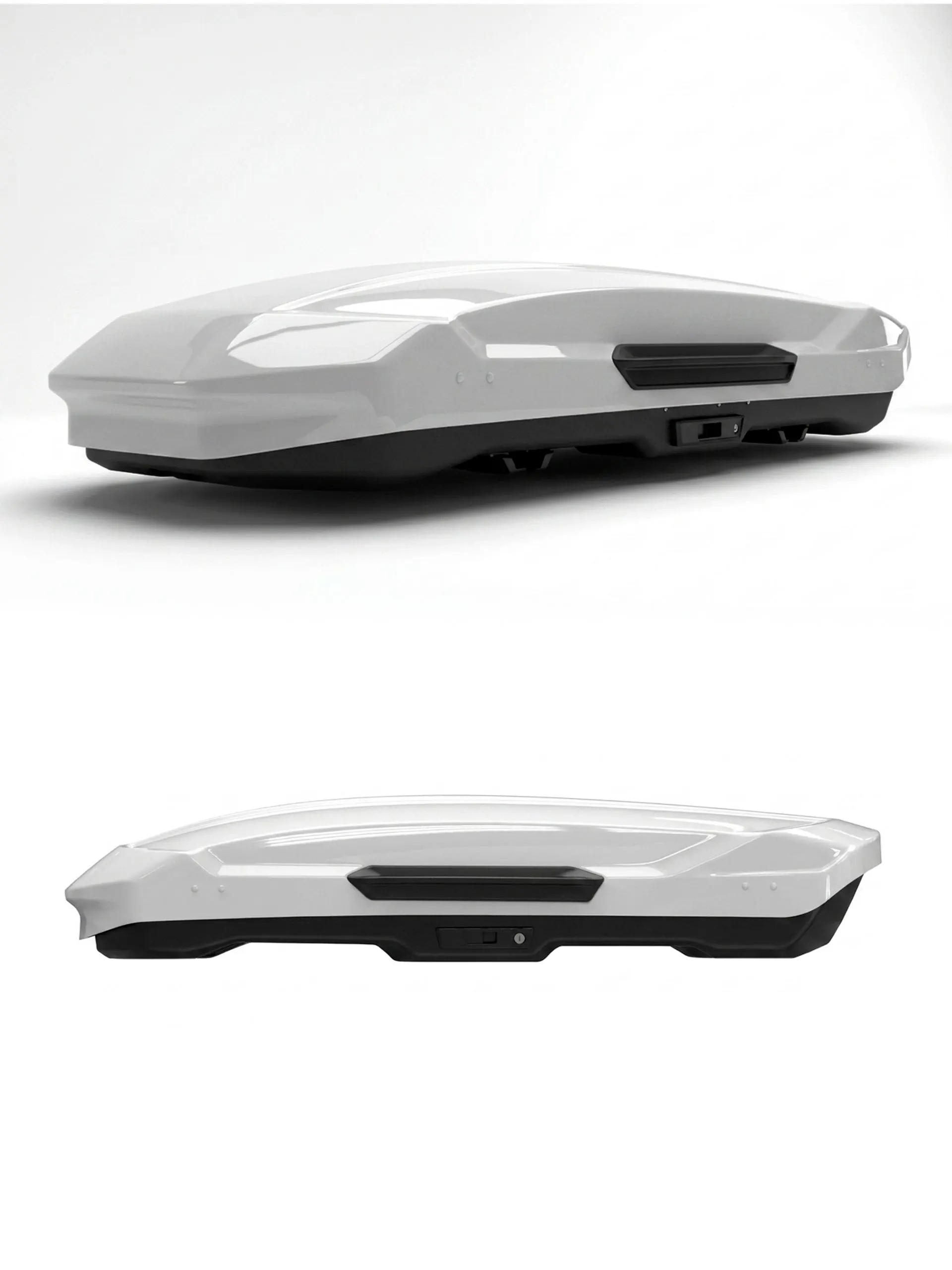 Автобокс SharkBox Sleeper 189, белый глянец — 450 л
